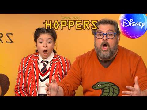 Hoppers Cast & Filmmakers Build a Dam While Answering Questions