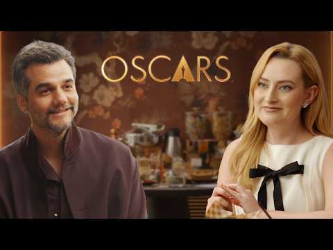 Wagner Moura & Amelia Dimoldenberg talk Sharks, Futebol, and Carnival | Oscars Pre-Luncheon Luncheon