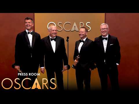 Avatar: Fire and Ash Best Visual Effects Press Room Speech | 98th Oscars (2026)
